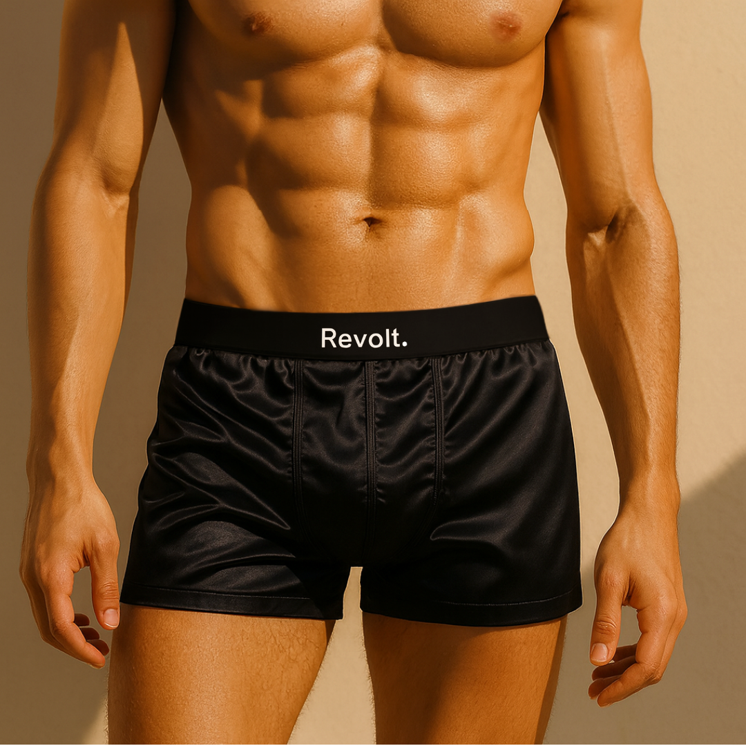 Revolt Boxer en soie | Confort premium, écoresponsable